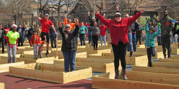 Peterson Garden Project a community garden in Chicago