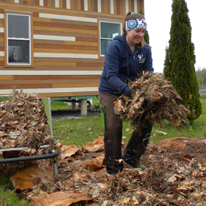  Mulch layering process