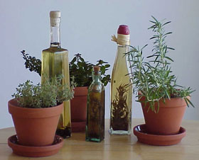 Flavored vinegars